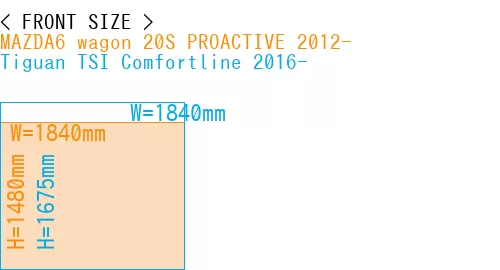 #MAZDA6 wagon 20S PROACTIVE 2012- + Tiguan TSI Comfortline 2016-